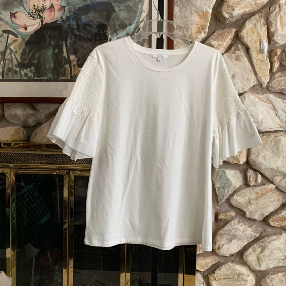 maette by stella & dot Bianca top